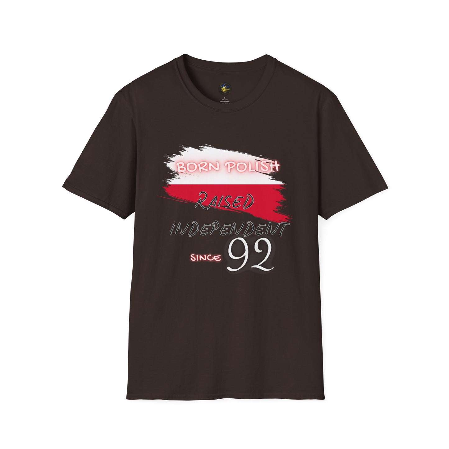 PERSONALIZE Born Polish Unisex Cotton T-Shirt - Independent Spirit Tee