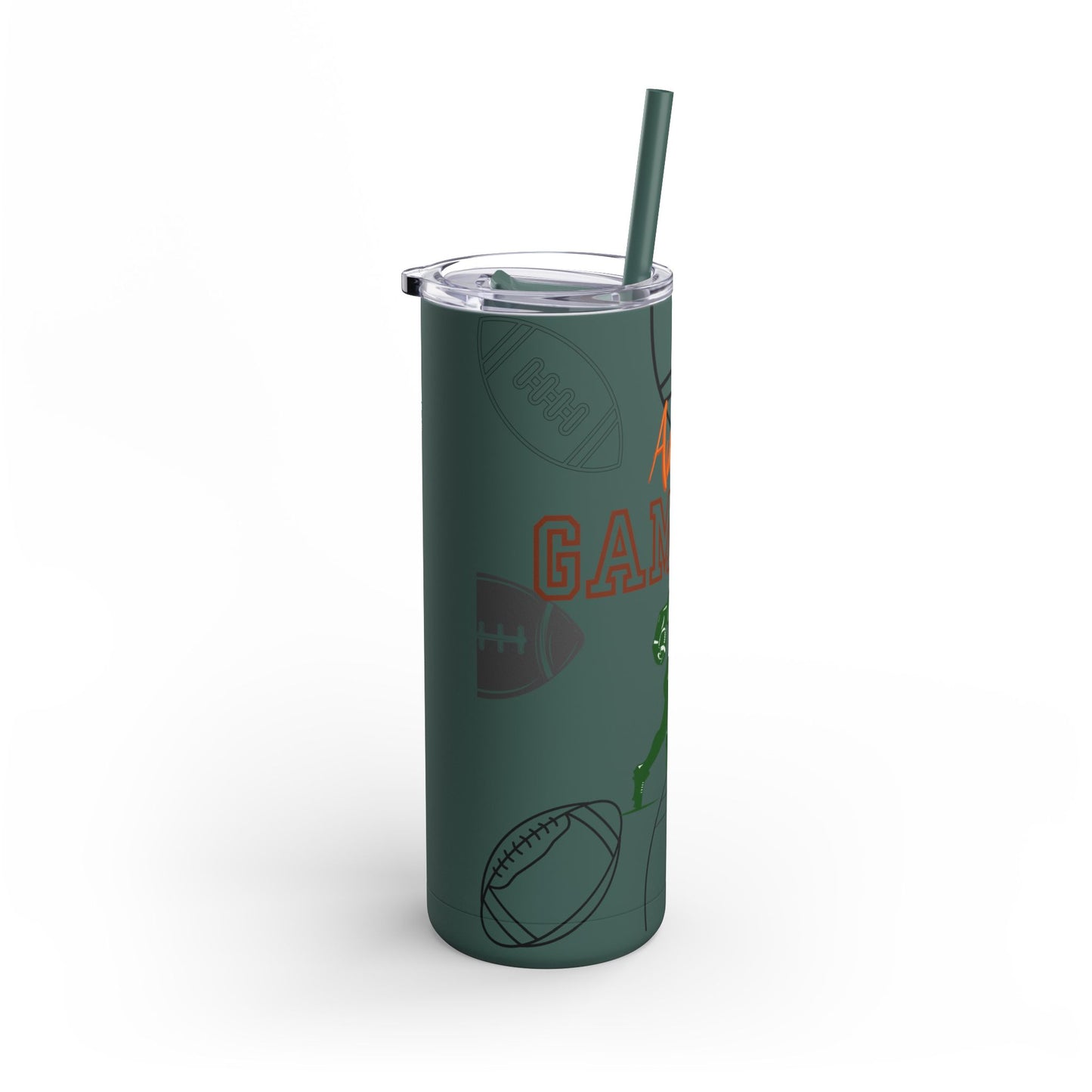 Football Season Matte Tumbler, 20oz