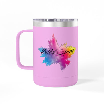 Ukrainian Wild Spirit Girl Mug Tumbler, 15oz
