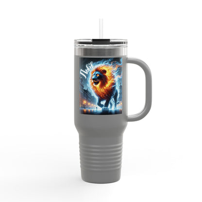 Lviv UA Vibrant Insulated Travel Mug, 40 oz