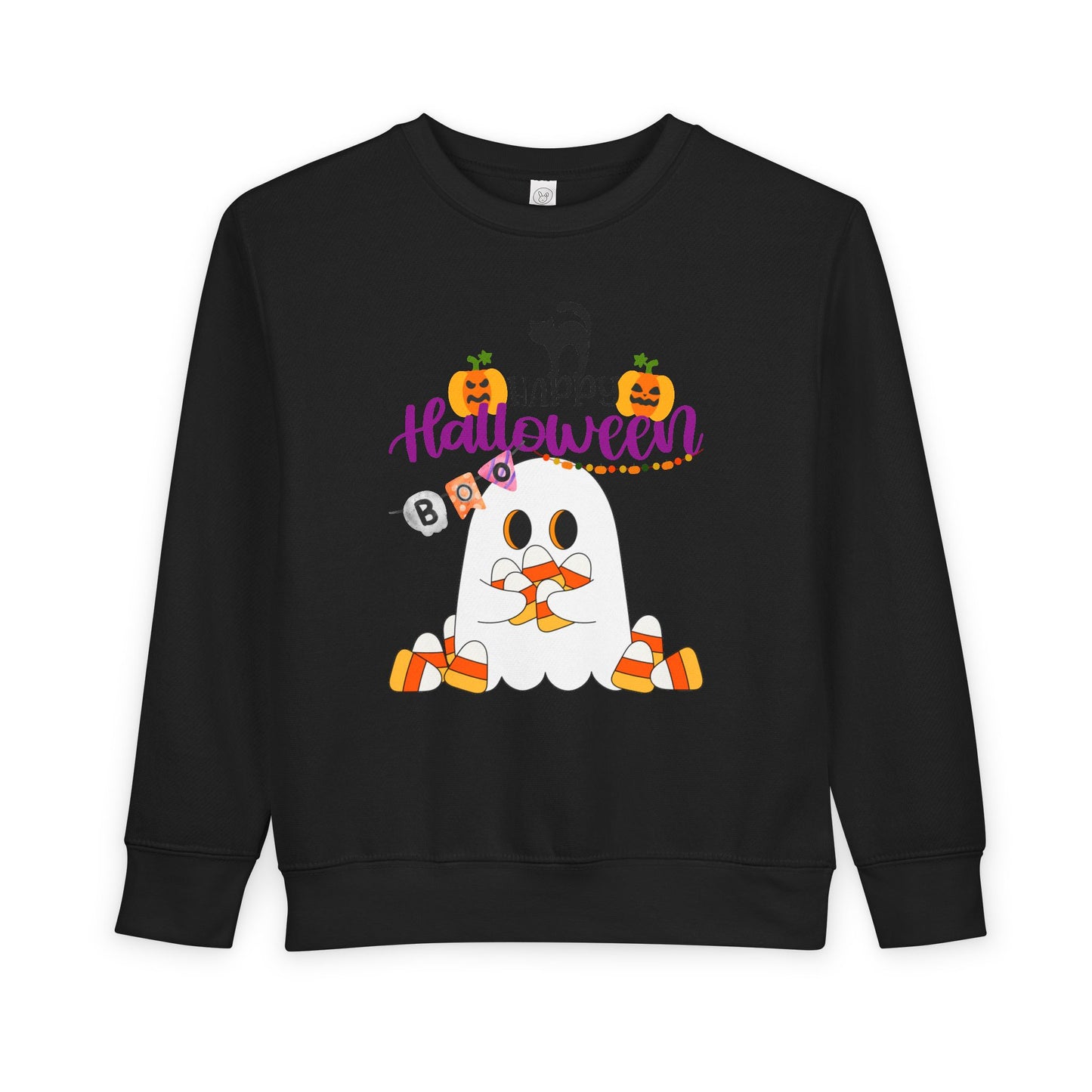 Toddler Halloween Cutie Ghost Sweatshirt