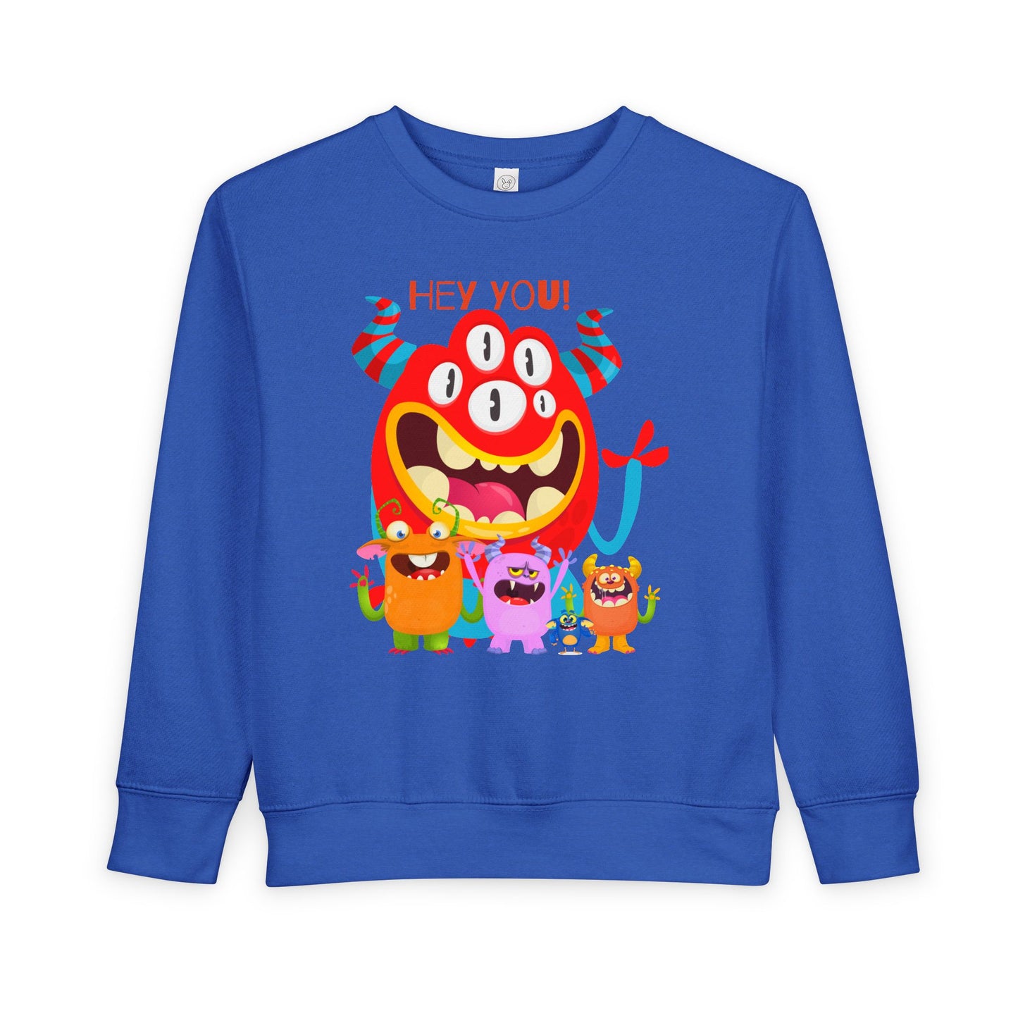 Toddler Hey You Monsters  Sweatshirt