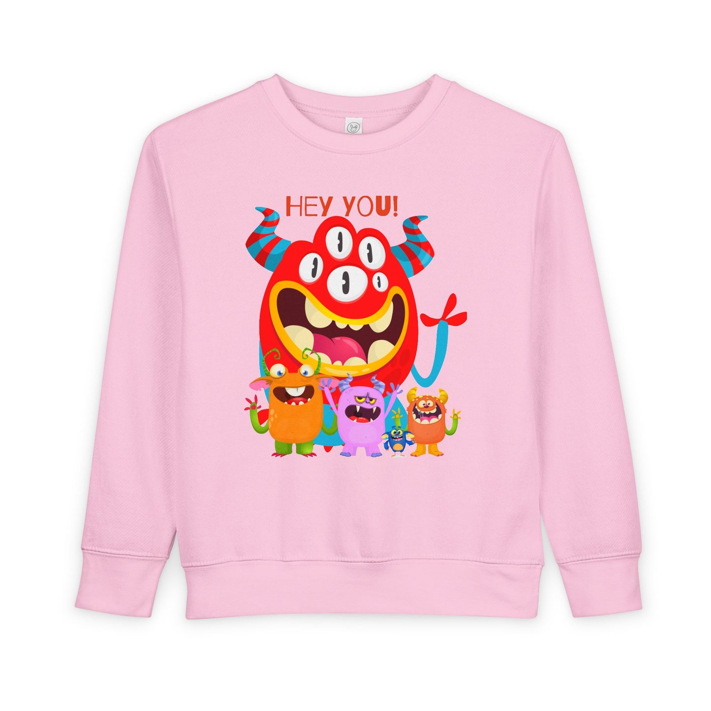 Toddler Hey You Monsters  Sweatshirt