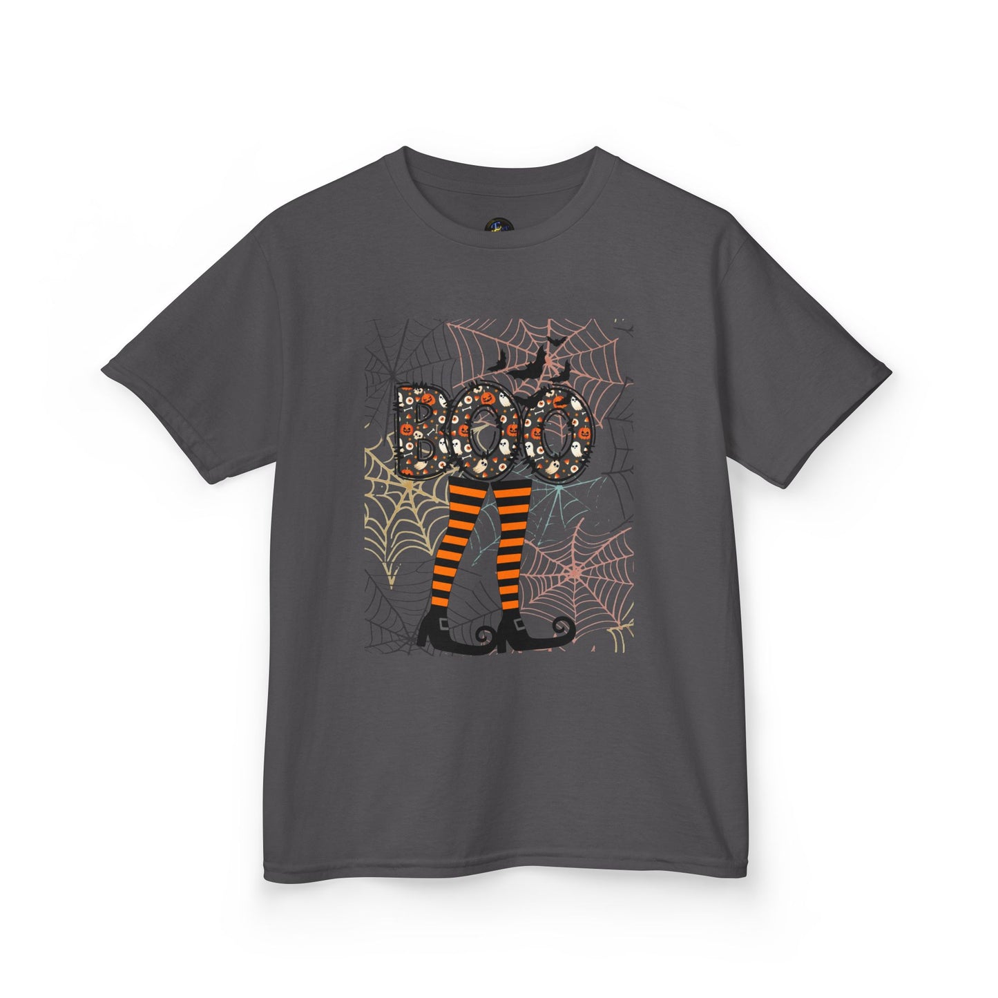 Kids Boo Crew Witch Feet Graphic Tee
