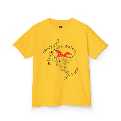 Kids Sweet Sage Cowgirl  Fun Graphic Tee