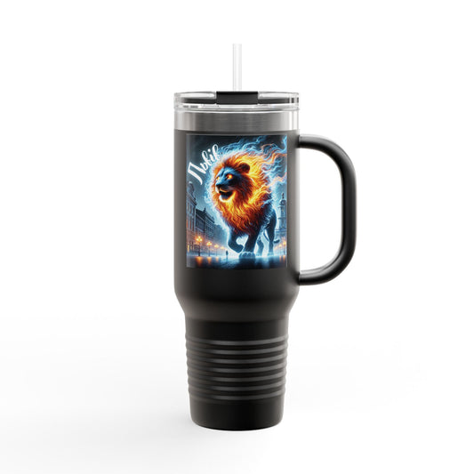 Lviv UA Vibrant Insulated Travel Mug, 40 oz