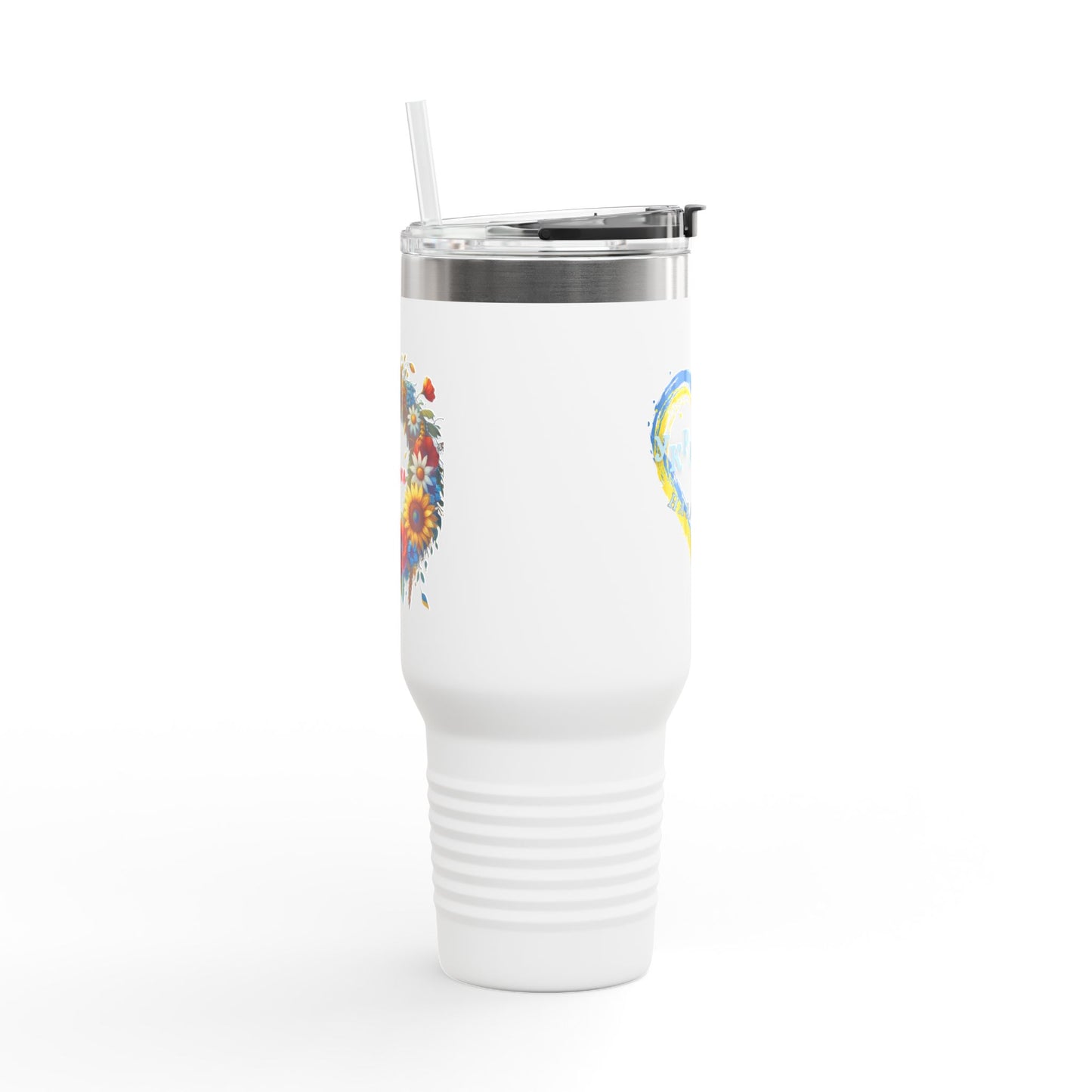Ukrainian Girl Forever Insulated Travel Mug, 40oz