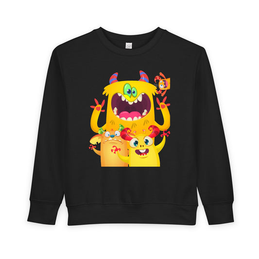 Toddler Yellow Monsters Sweatshirt