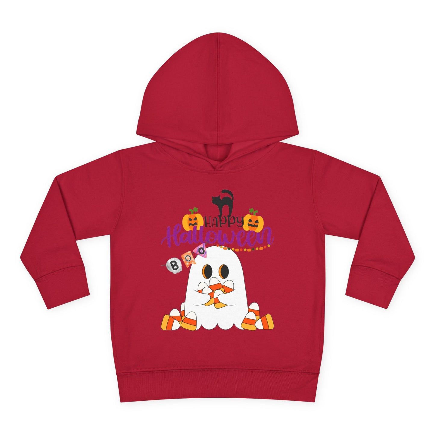 Toddler Candy Ghost Cutie Fleece Hoodie