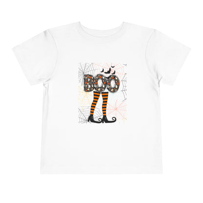Toddler Boo Crew Witch Feet Tee