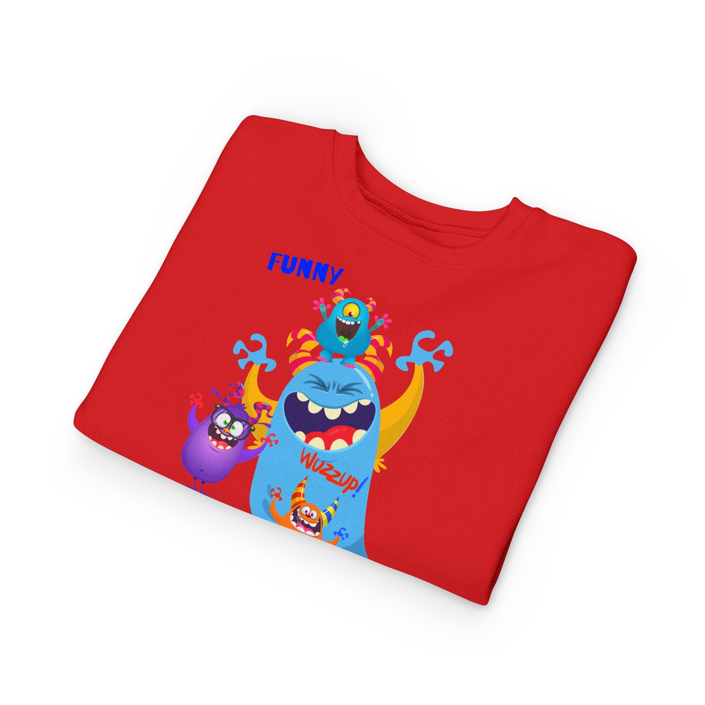 Toddler Funny Monsters Sweatshirt