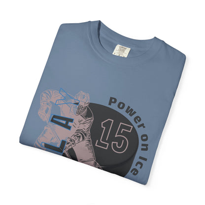 PERSONALIZE Women's Hockey Goalkeeper Garment-Dyed T-shirt