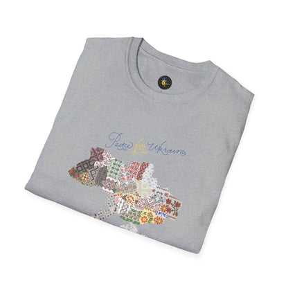 Peace in Every Stitch - Unisex Cotton T-Shirt