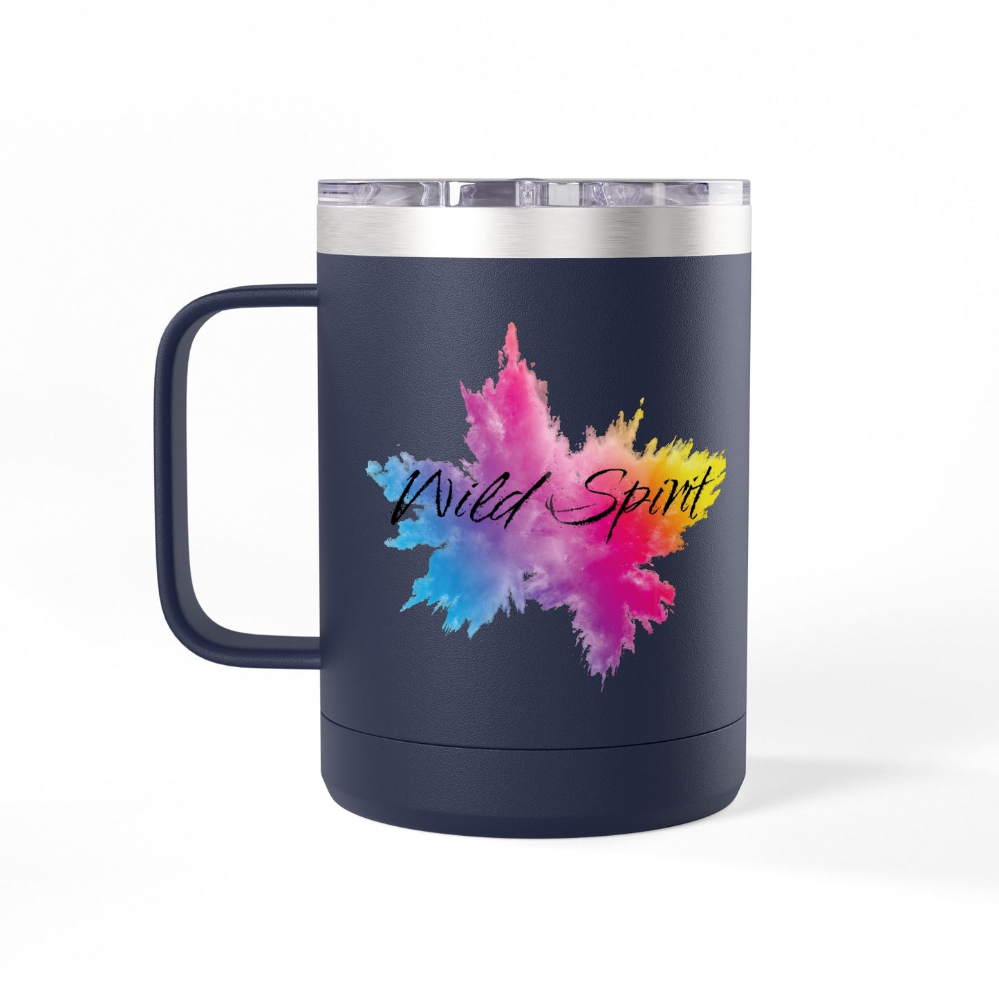 Ukrainian Wild Spirit Girl Mug Tumbler, 15oz