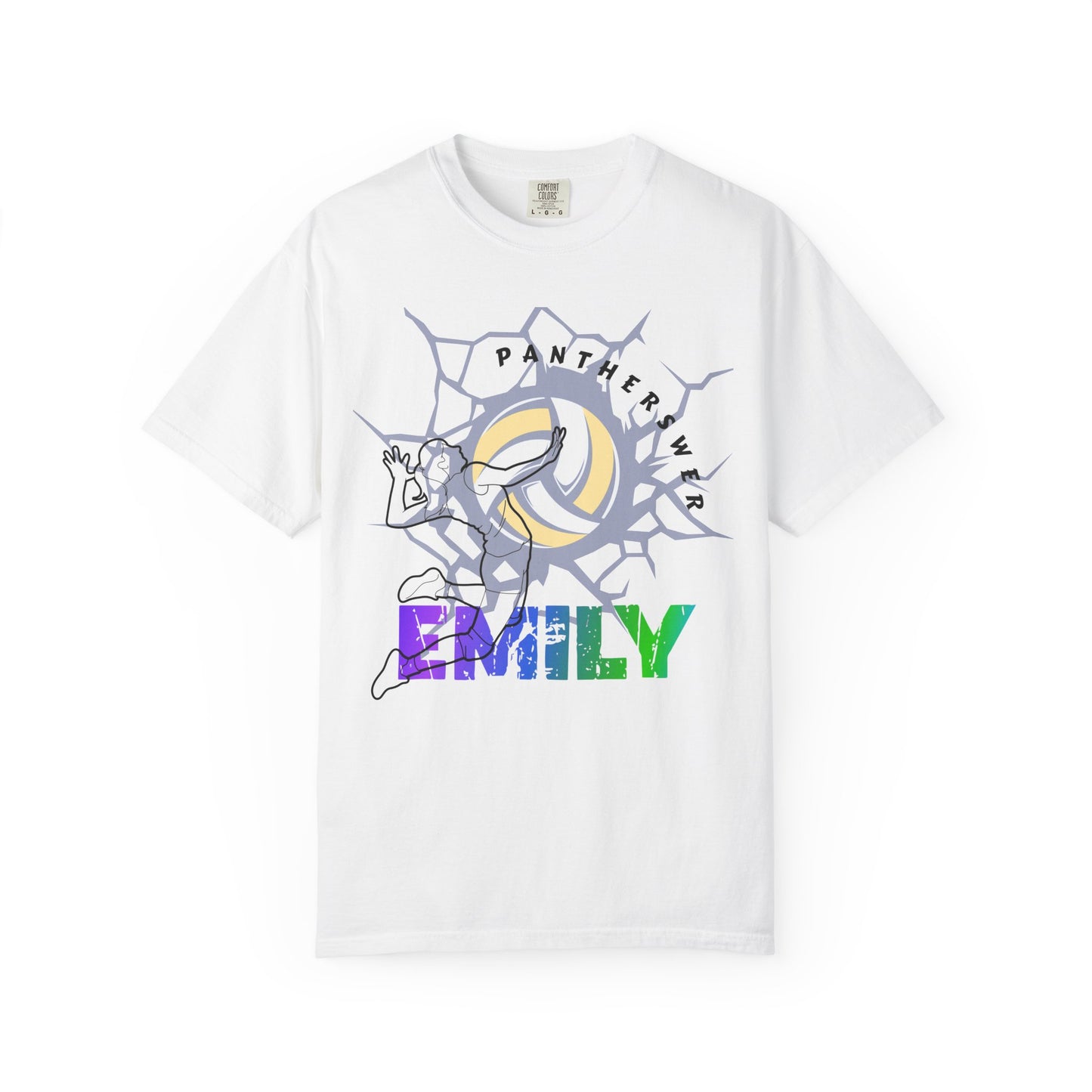 Women Volleyball Dynamic Player T-shirt