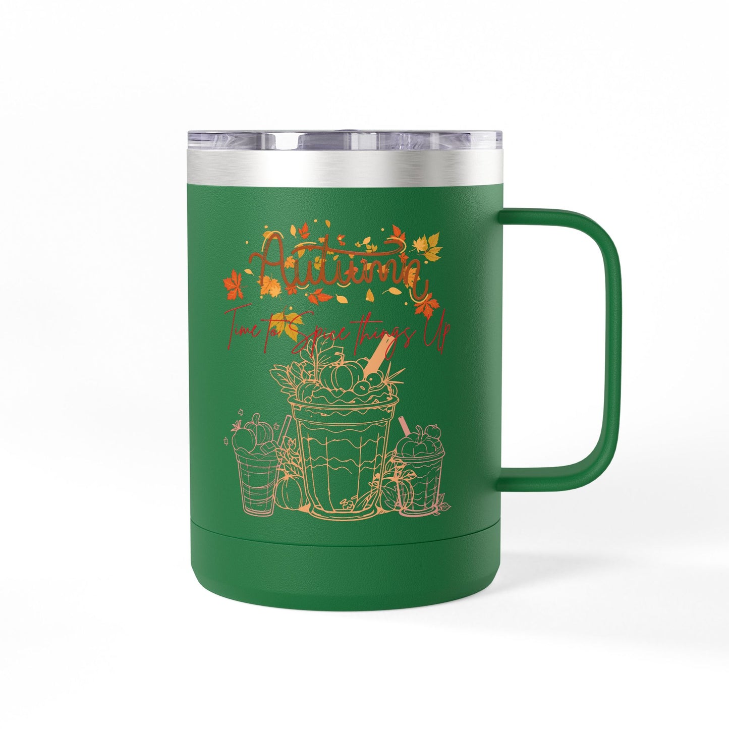 Autumn Coffee Mug Tumbler, 15oz
