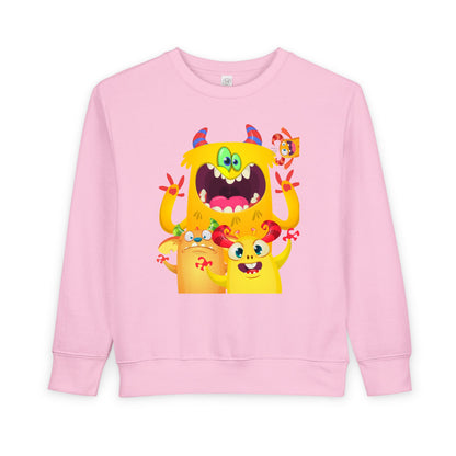 Toddler Yellow Monsters Sweatshirt