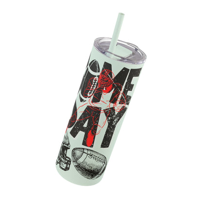 Football Season Game On  Tumbler, 20oz