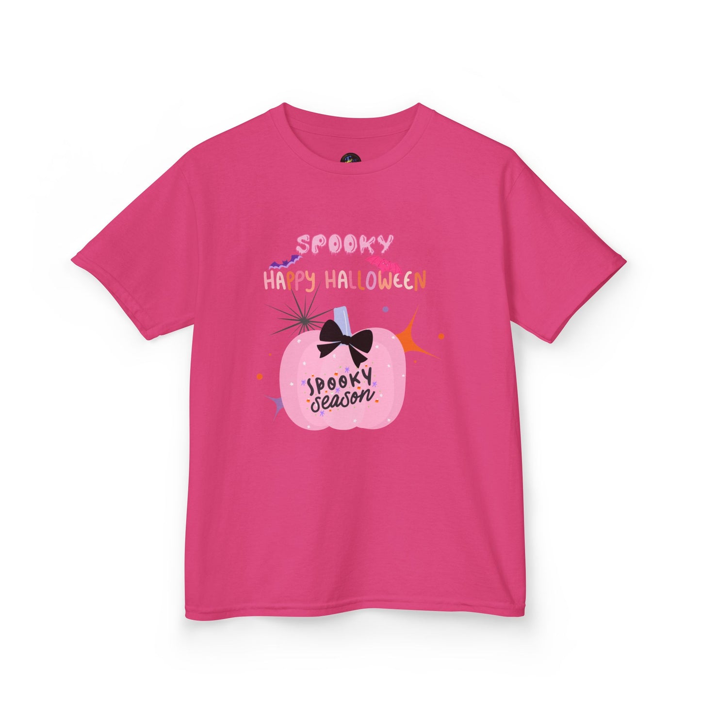 Kids Pretty in Pink Spooky Season Tee
