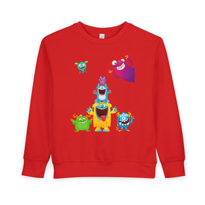 Toddler Playful Monsters Sweatshirt