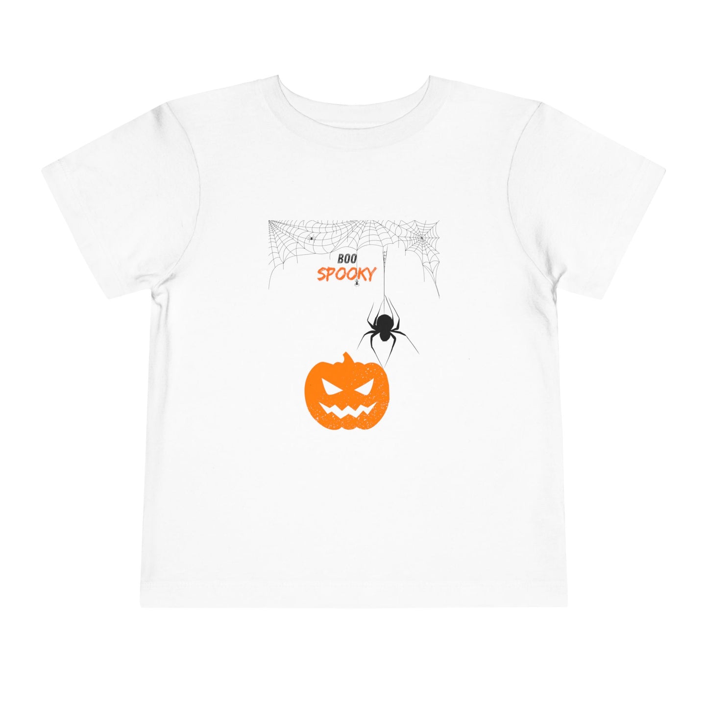 Toddler Pumpkin & Spider Scare Tee