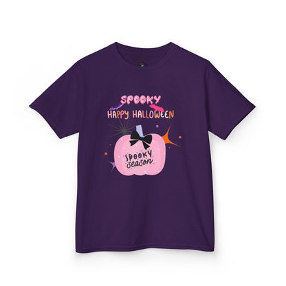 Kids Pretty in Pink Spooky Season Tee