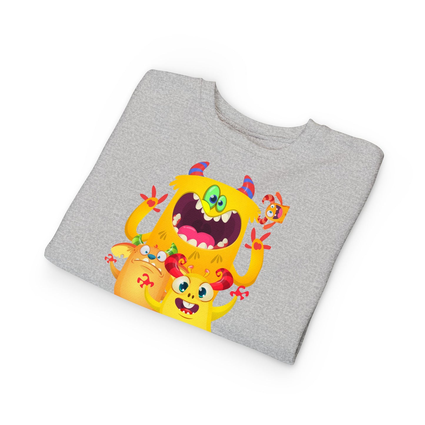 Toddler Yellow Monsters Sweatshirt