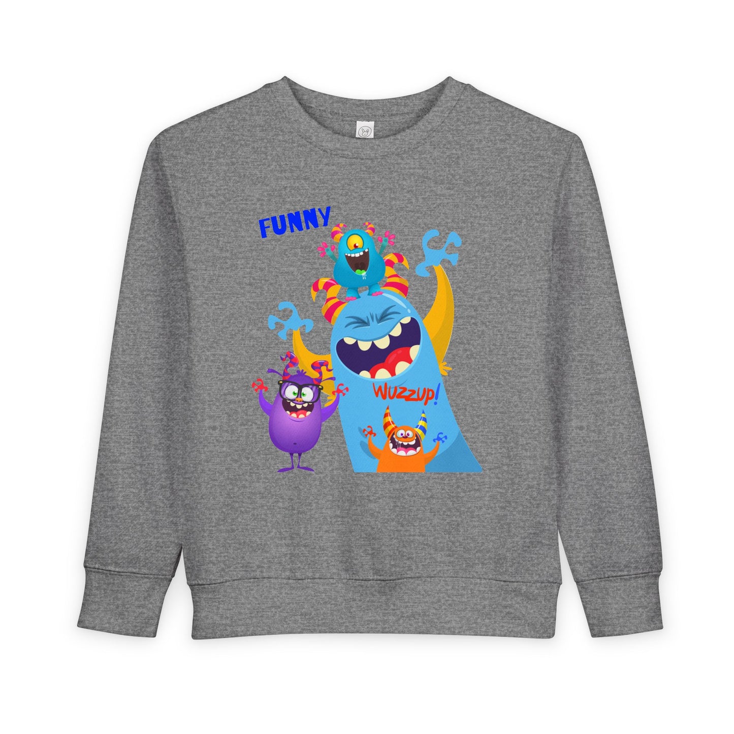 Toddler Funny Monsters Sweatshirt