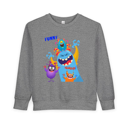 Toddler Funny Monsters Sweatshirt