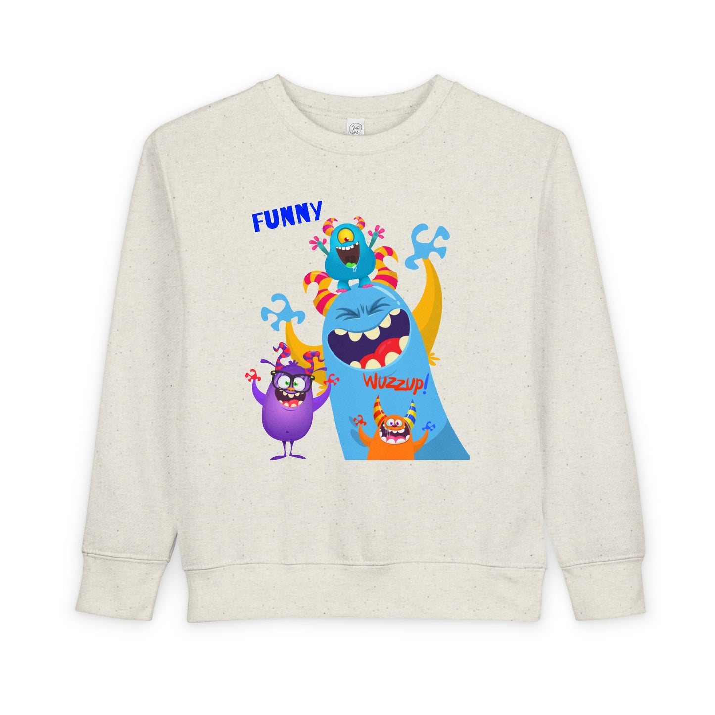 Toddler Funny Monsters Sweatshirt