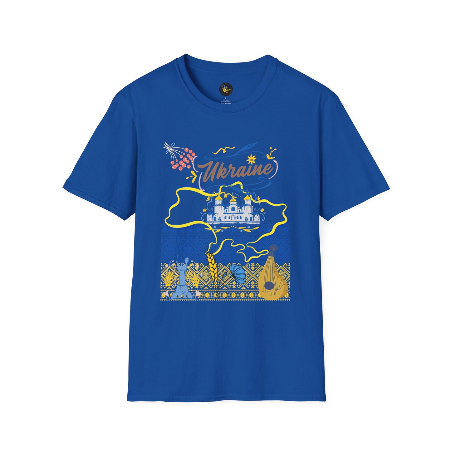 Fields, Faith & Freedom - Unisex Cotton T-Shirt for Men & Women
