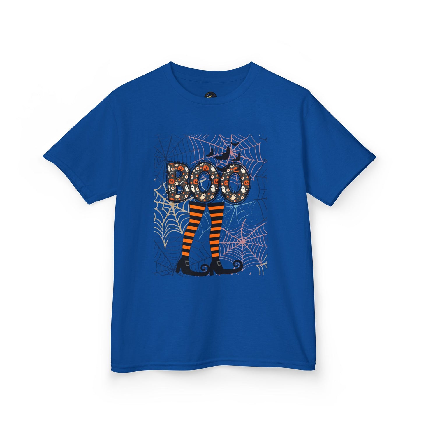 Kids Boo Crew Witch Feet Graphic Tee
