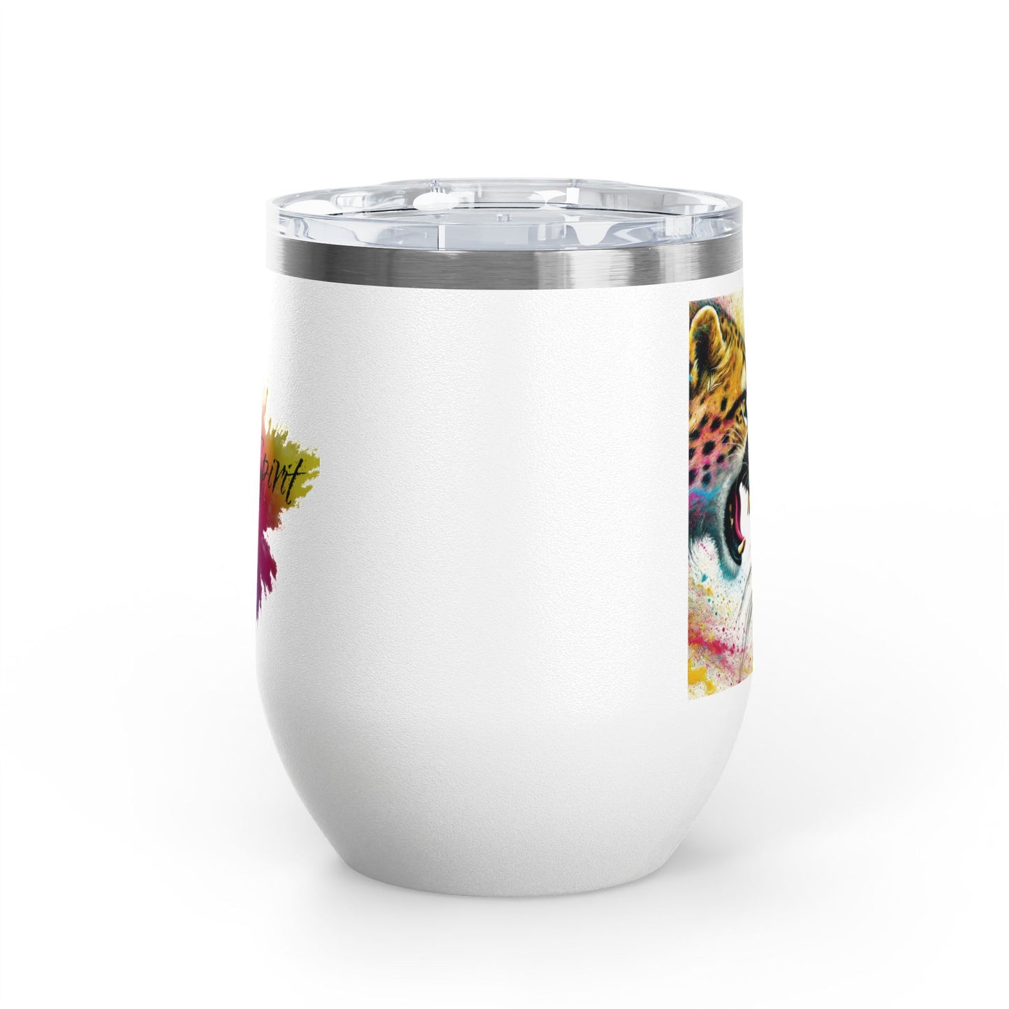 Ukrainian Wild Spirit Girl Travel Mug   Size 12oz