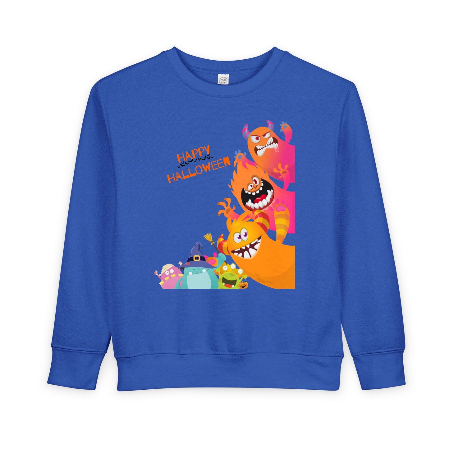 Toddler Happy Halloween Monsters Sweatshirt