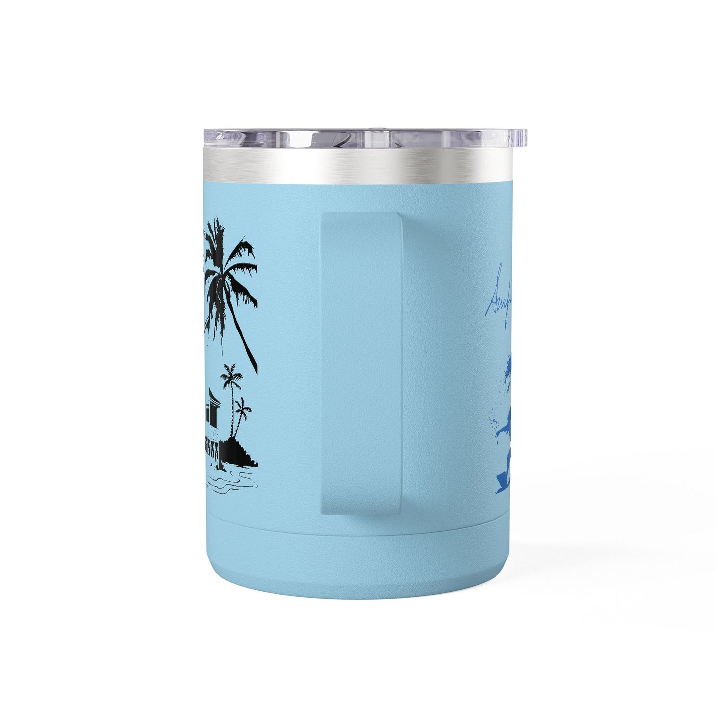 Surfing  Girl Mug Tumbler, 15oz