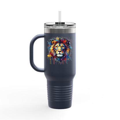 Lviv UA Vibrant Insulated Travel Mug, 40 oz