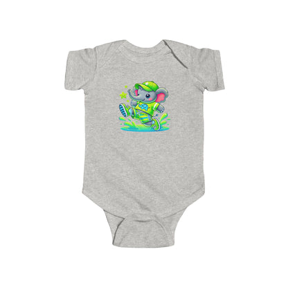 Baby Bright Stars & Big Smiles Short Sleeve Bodysuit