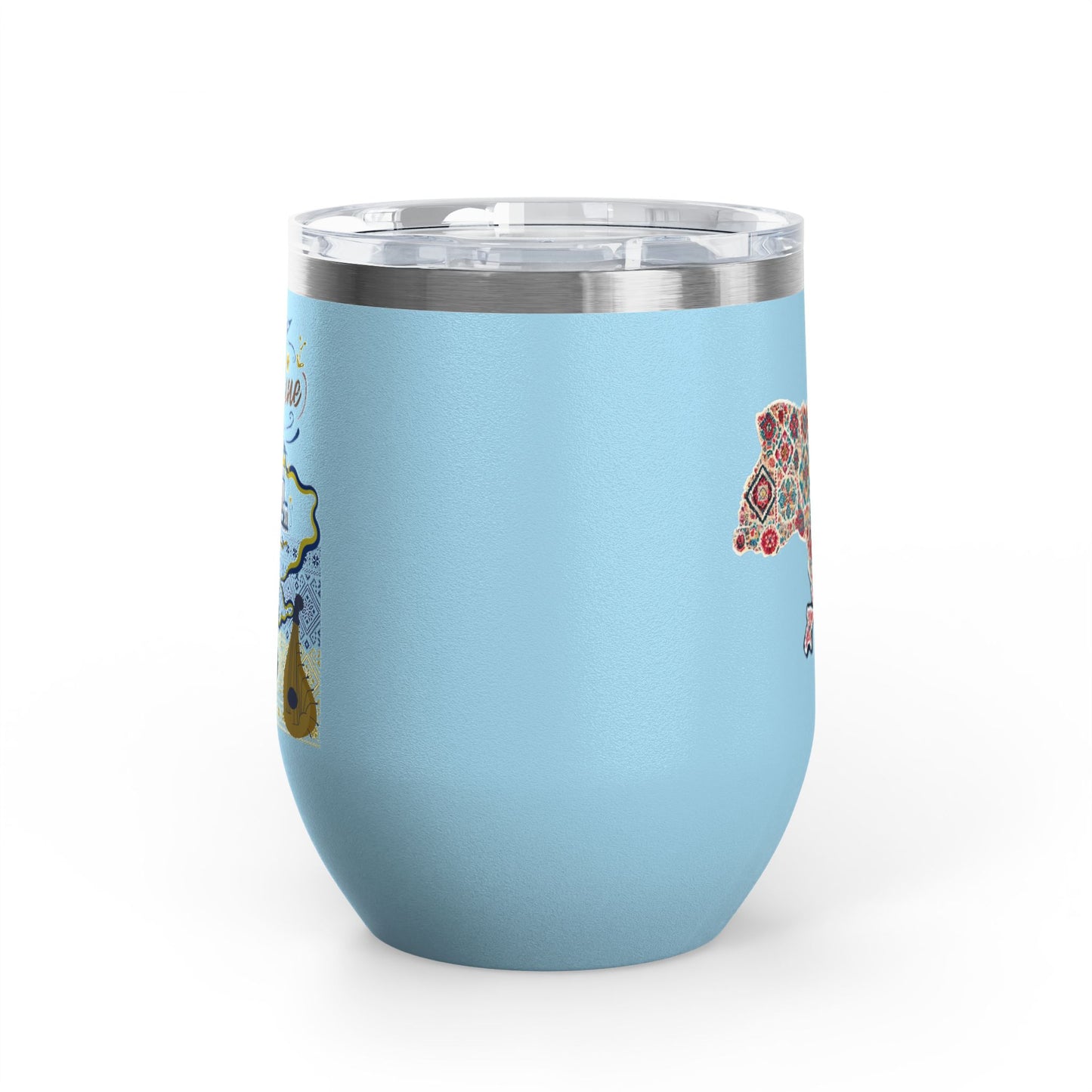 Ukrainian Pride Travel Mug   Size 12oz