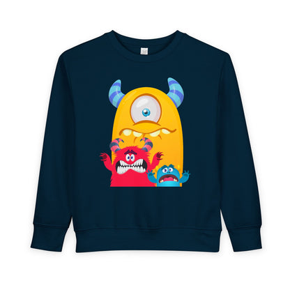 Toddler Spooky Monsters  Sweatshirt