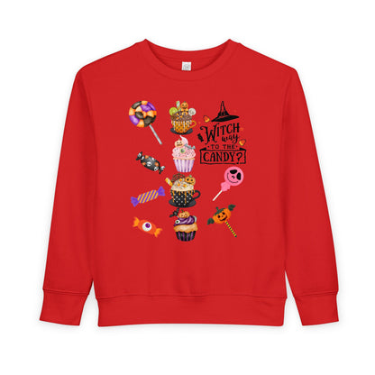 Toddler Sweet Halloween  Sweatshirt