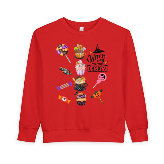 Toddler Sweet Halloween  Sweatshirt