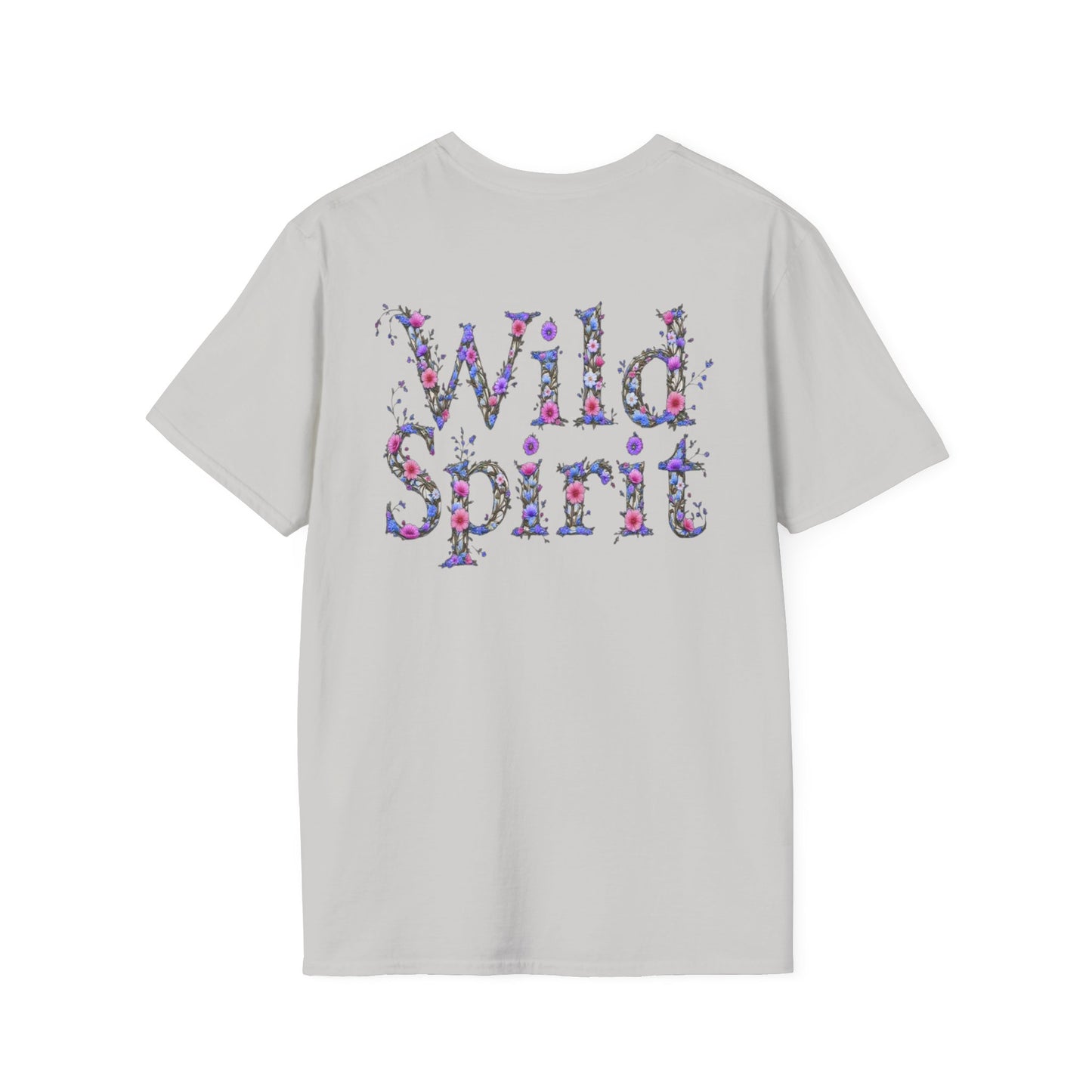 Wild Spirit Butterfly V-Neck Tee for Women