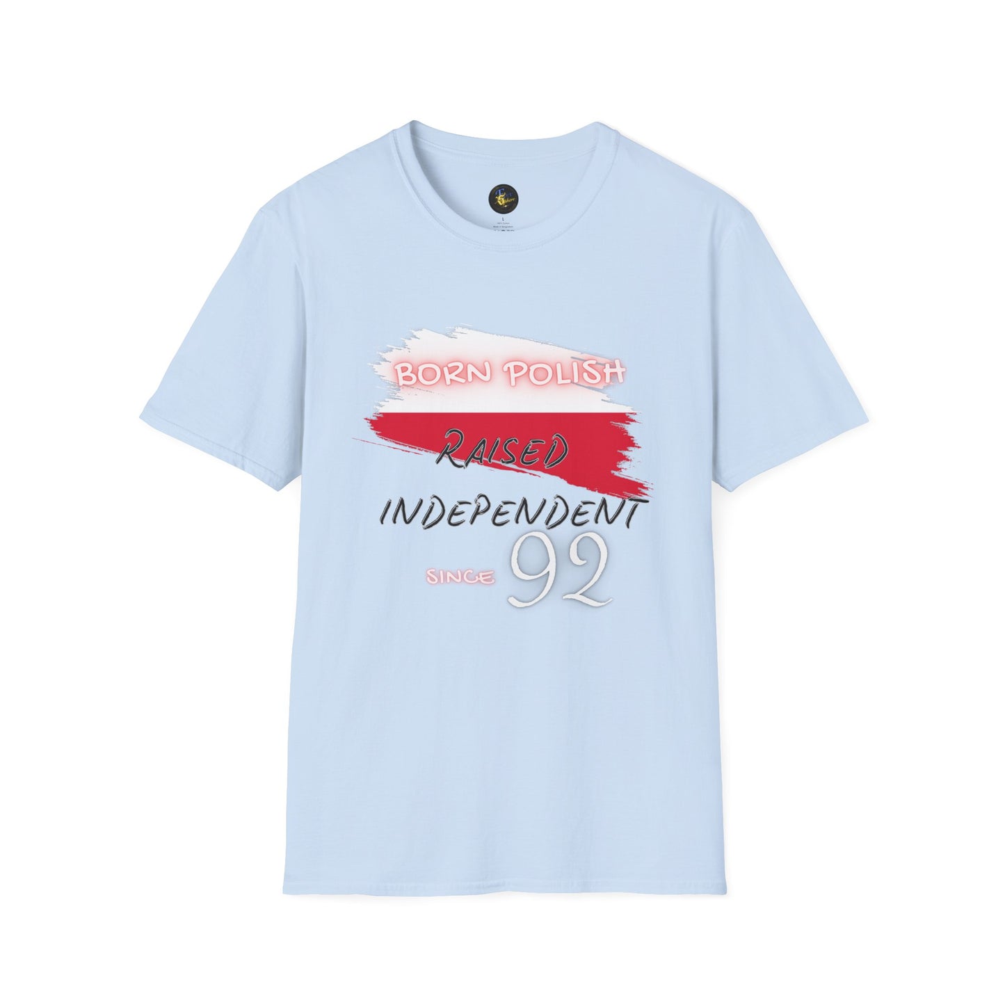 PERSONALIZE Born Polish Unisex Cotton T-Shirt - Independent Spirit Tee