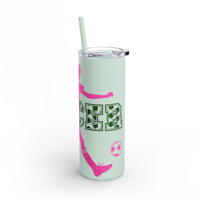 Girls Soccer Season Tumbler | 20oz