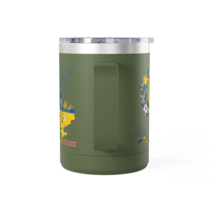 Ukrainian Kozak  Mug Tumbler, 15oz