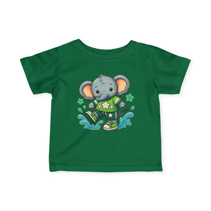 Baby Splash & Dash Elephants Tee