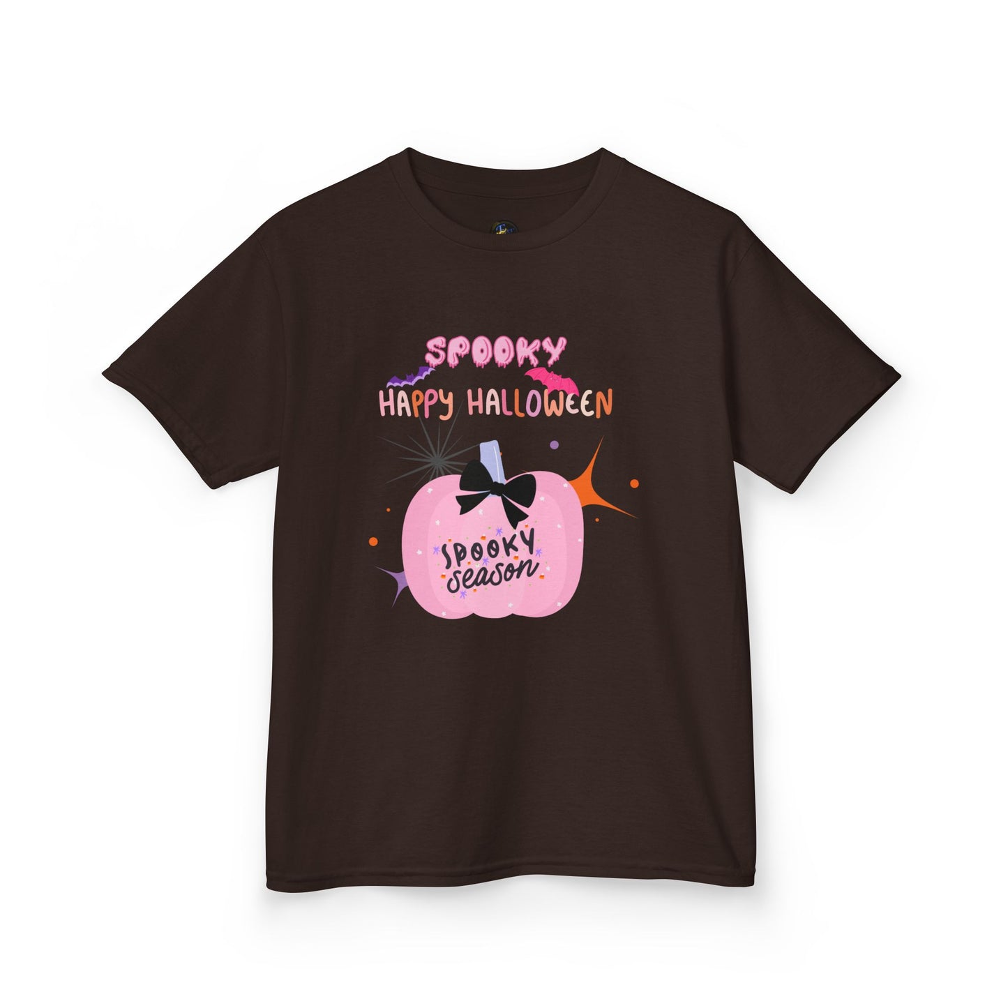 Kids Pretty in Pink Spooky Season Tee