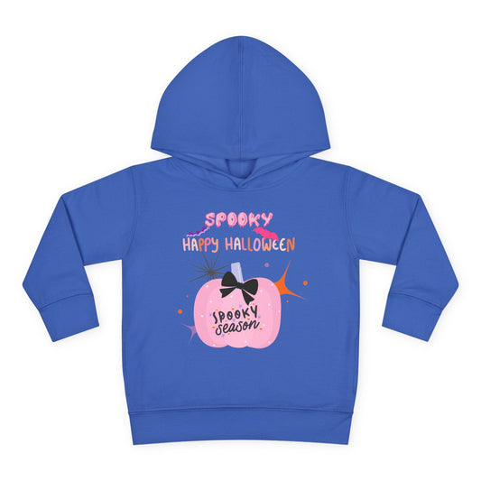 Toddler Pretty in Pink Spooky Season Fleece Hoodie