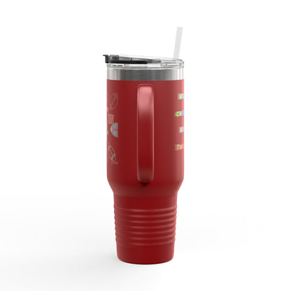 Game On  Football Season Sporty Insulated Travel Mug, 40oz