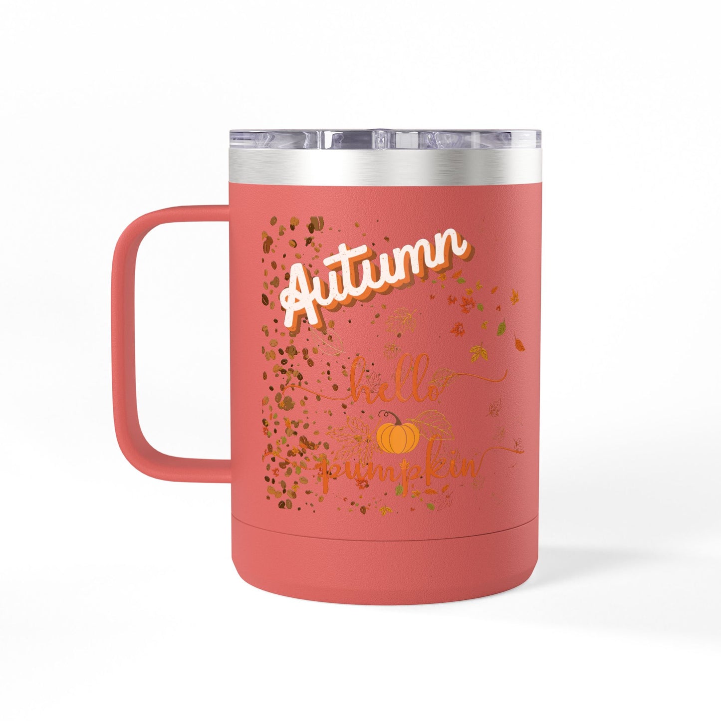 Autumn Coffee Mug Tumbler, 15oz